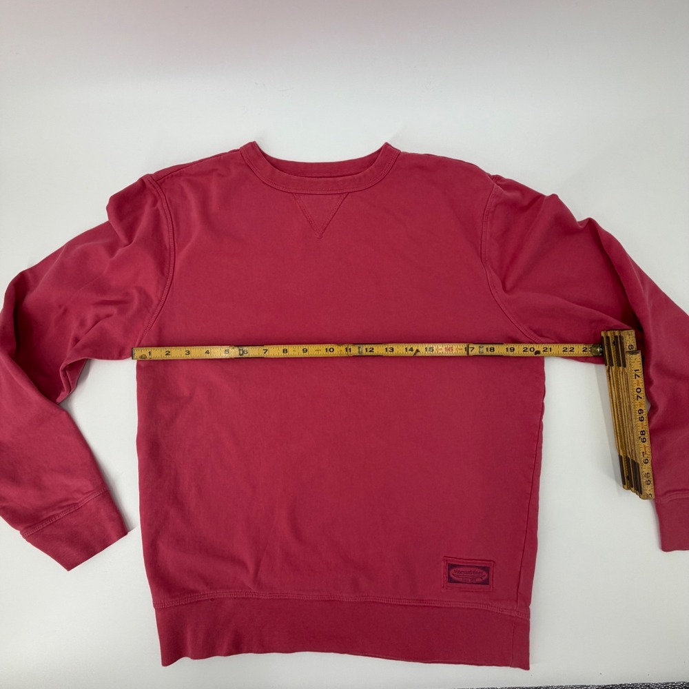 Vineyard Vines Pink Crewneck Sweatshirt Long‎ Sleeve Pullover Size S - Picture 6 of 6